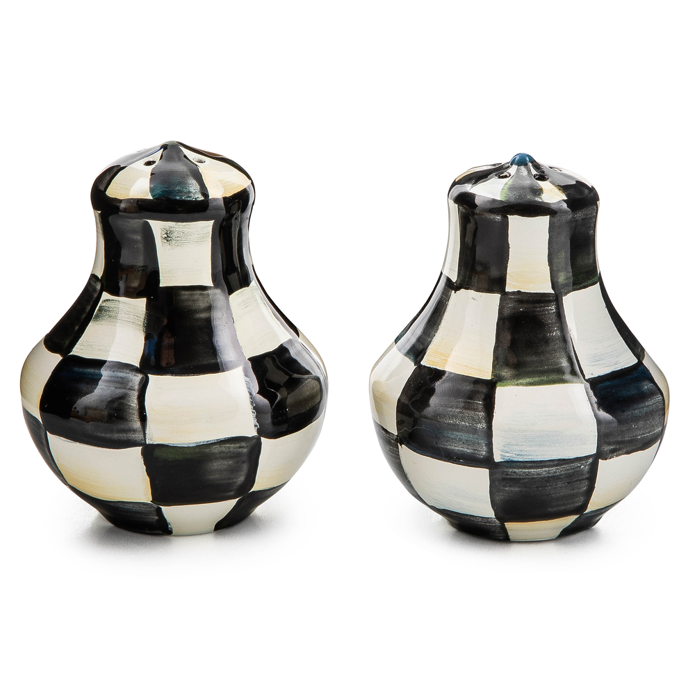 Enamel Salt & Pepper Shakers