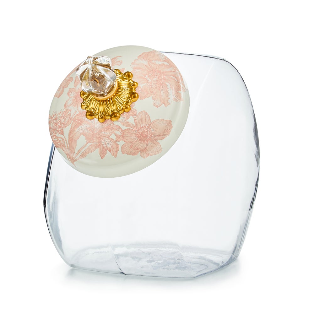 Floral Cookie Jar