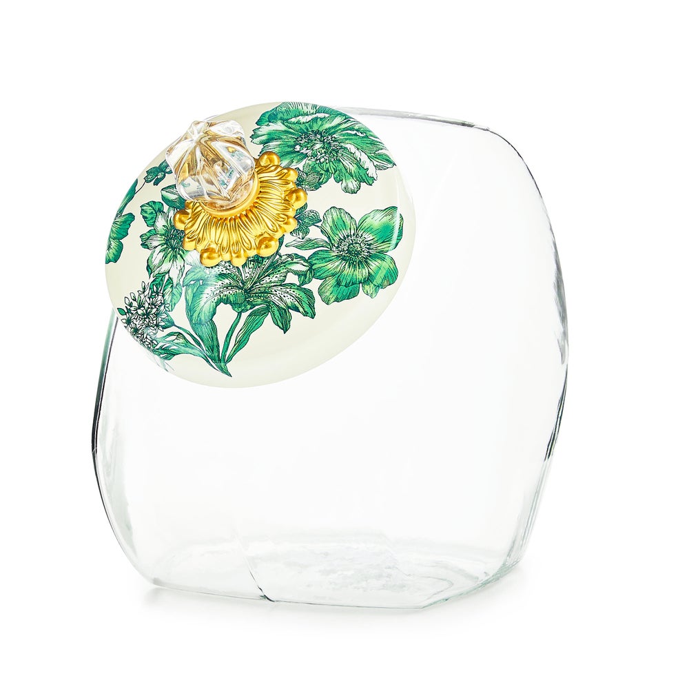 Floral Cookie Jar