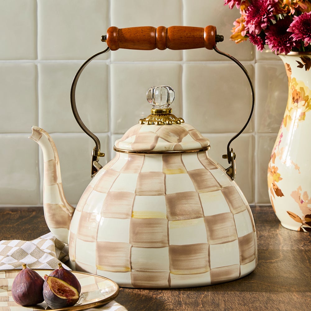 Check Tea Kettle