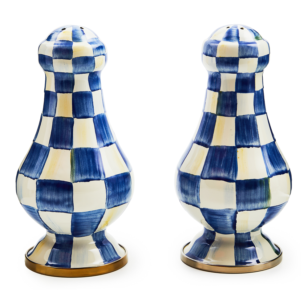 Enamel Salt & Pepper Shakers