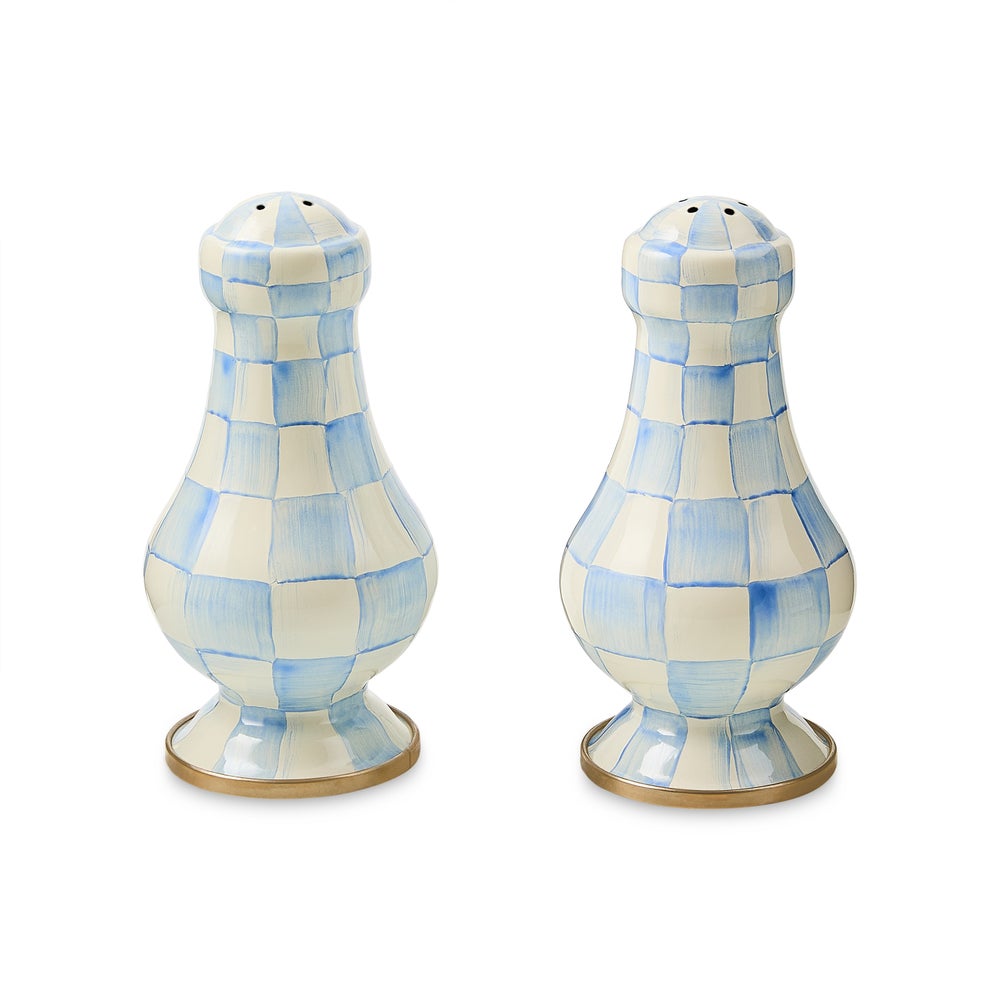 Enamel Salt & Pepper Shakers