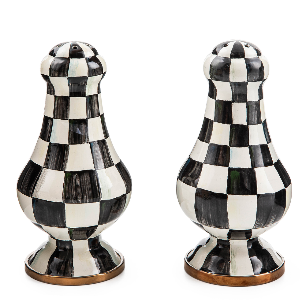 Enamel Salt & Pepper Shakers