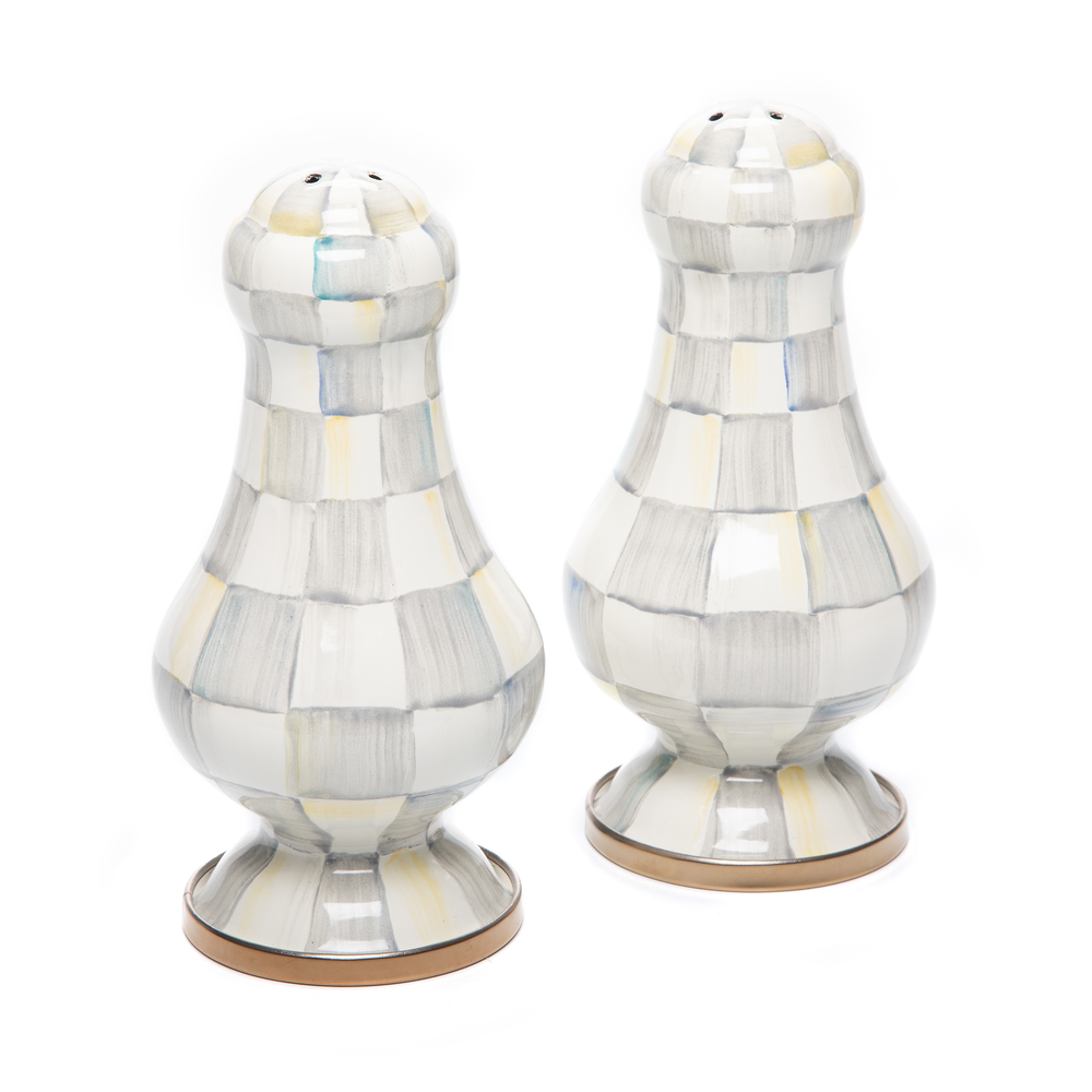 Enamel Salt & Pepper Shakers