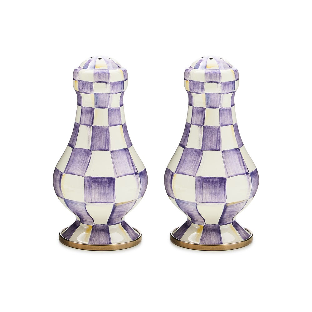 Enamel Salt & Pepper Shakers