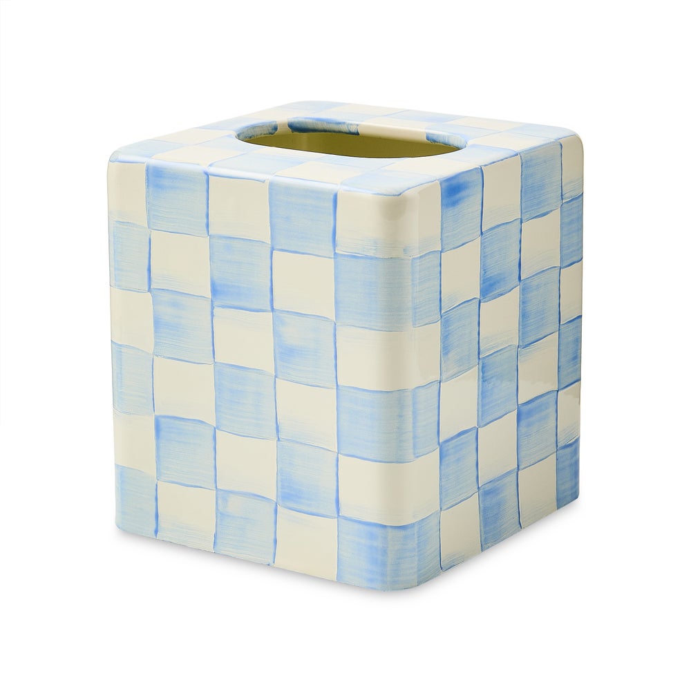 Sky Check Enamel Bath Collection