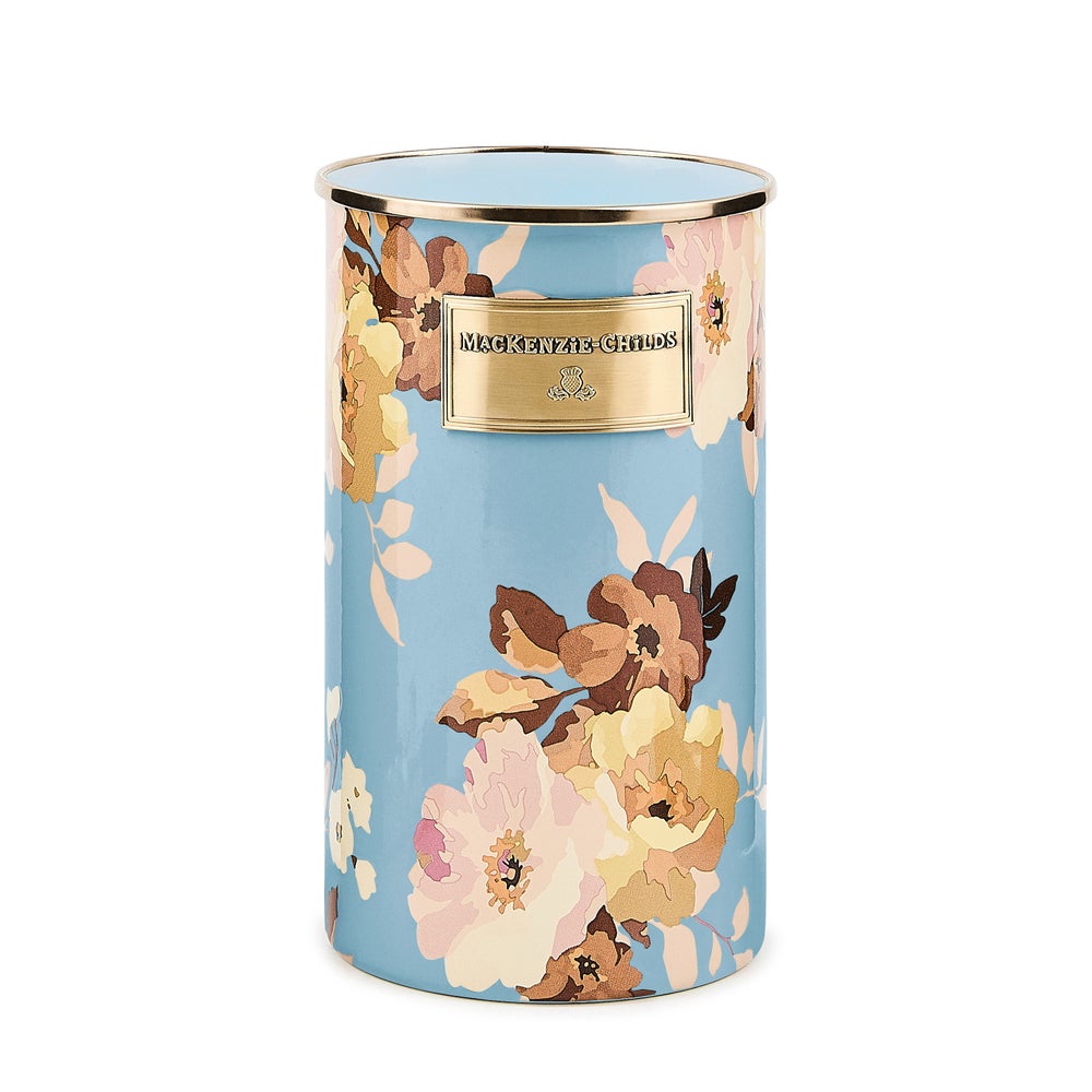 Floral Enamelware Utensil Holder