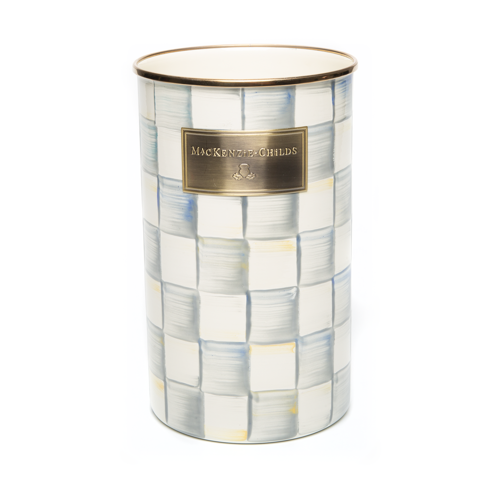 Check Enamelware Utensil Holder