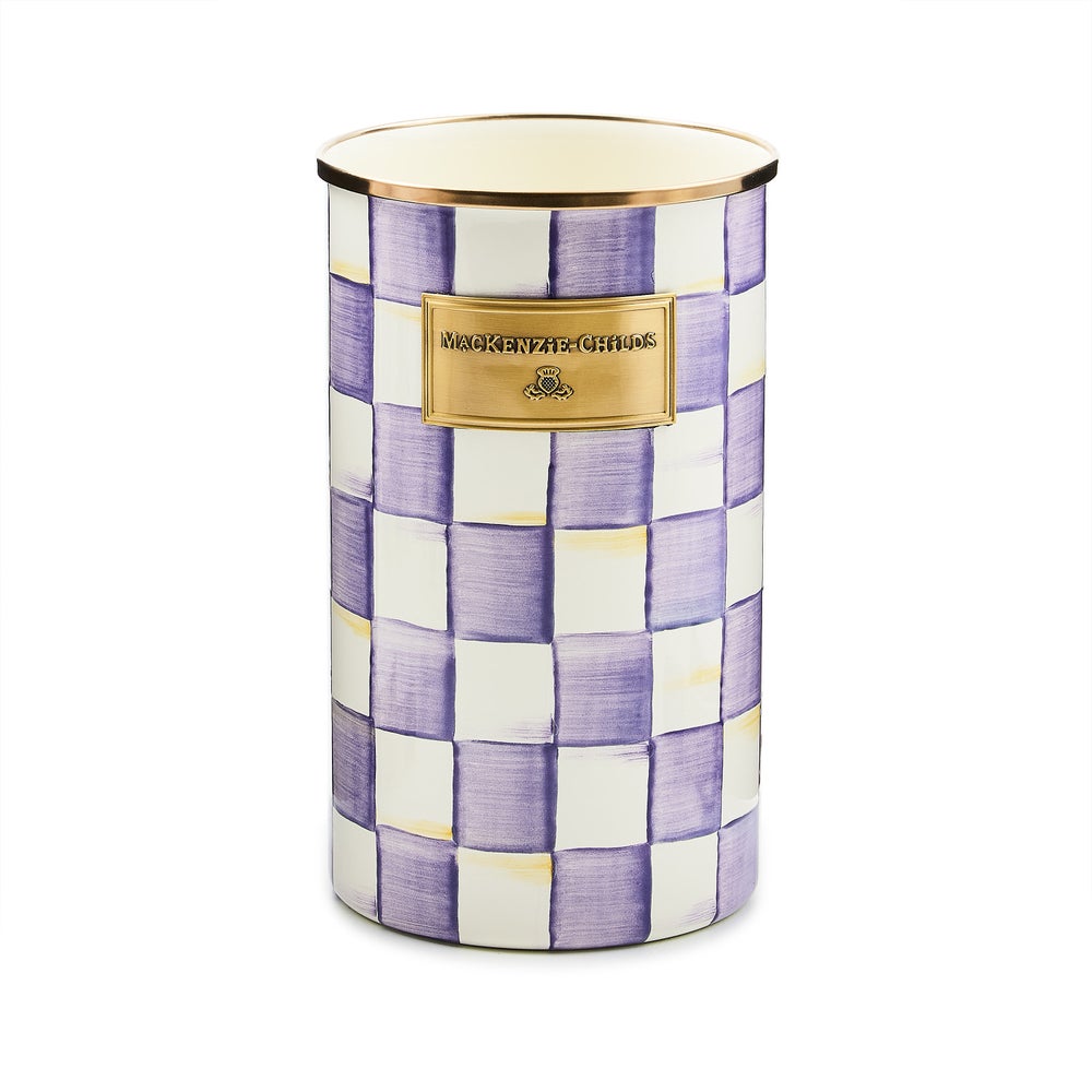 Check Enamelware Utensil Holder
