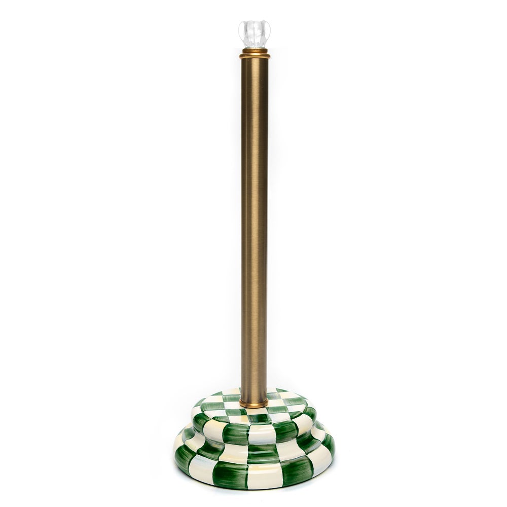 Emerald Check Enamel Bath Collection