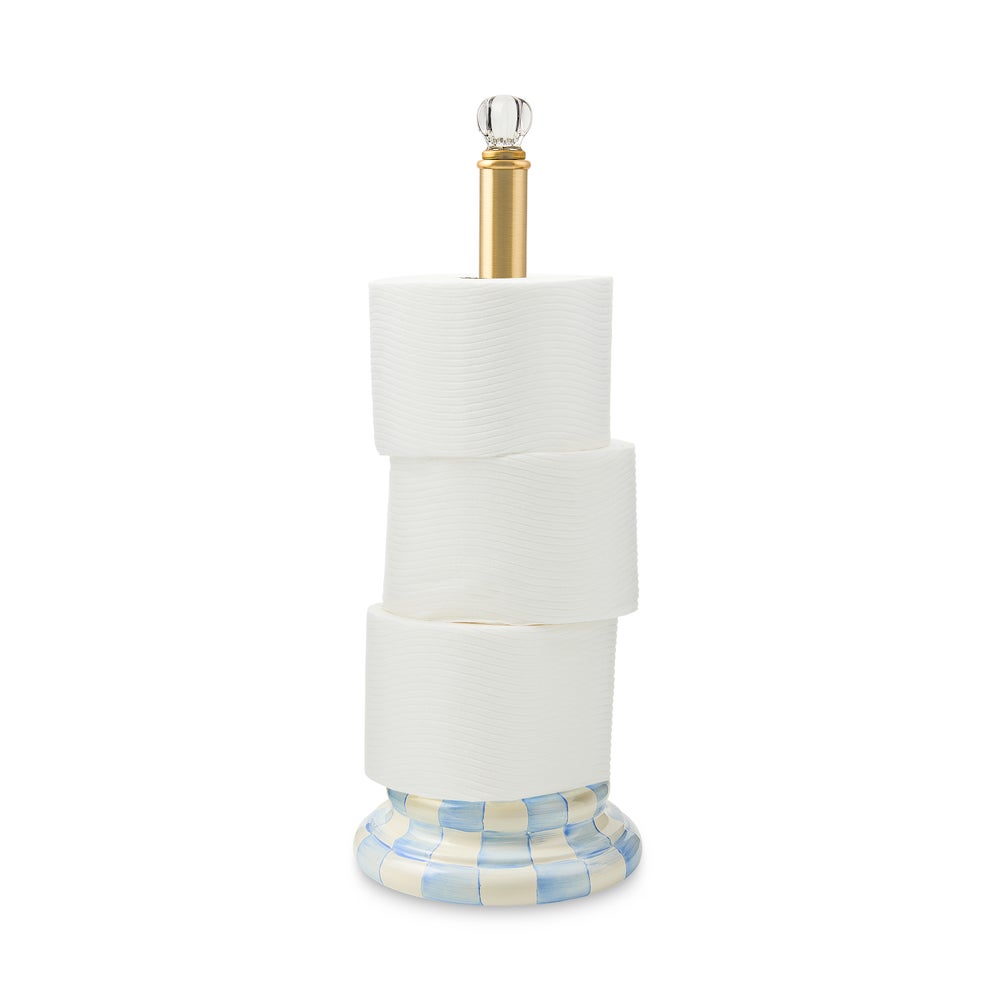 Sky Check Enamel Bath Collection