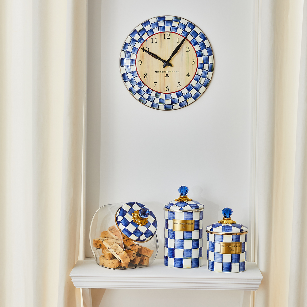 Enamel Clock