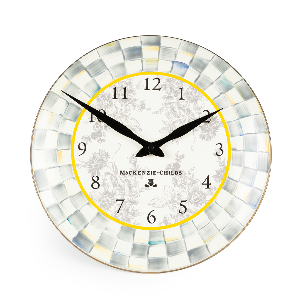 Enamel Clock