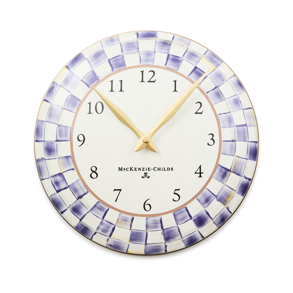 Enamel Clock