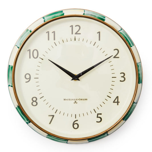 Enamel School Clock