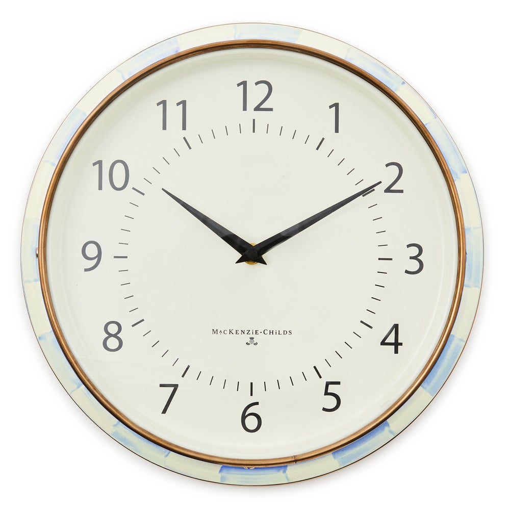 Enamel School Clock