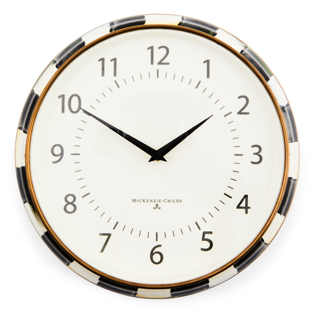 Enamel School Clock