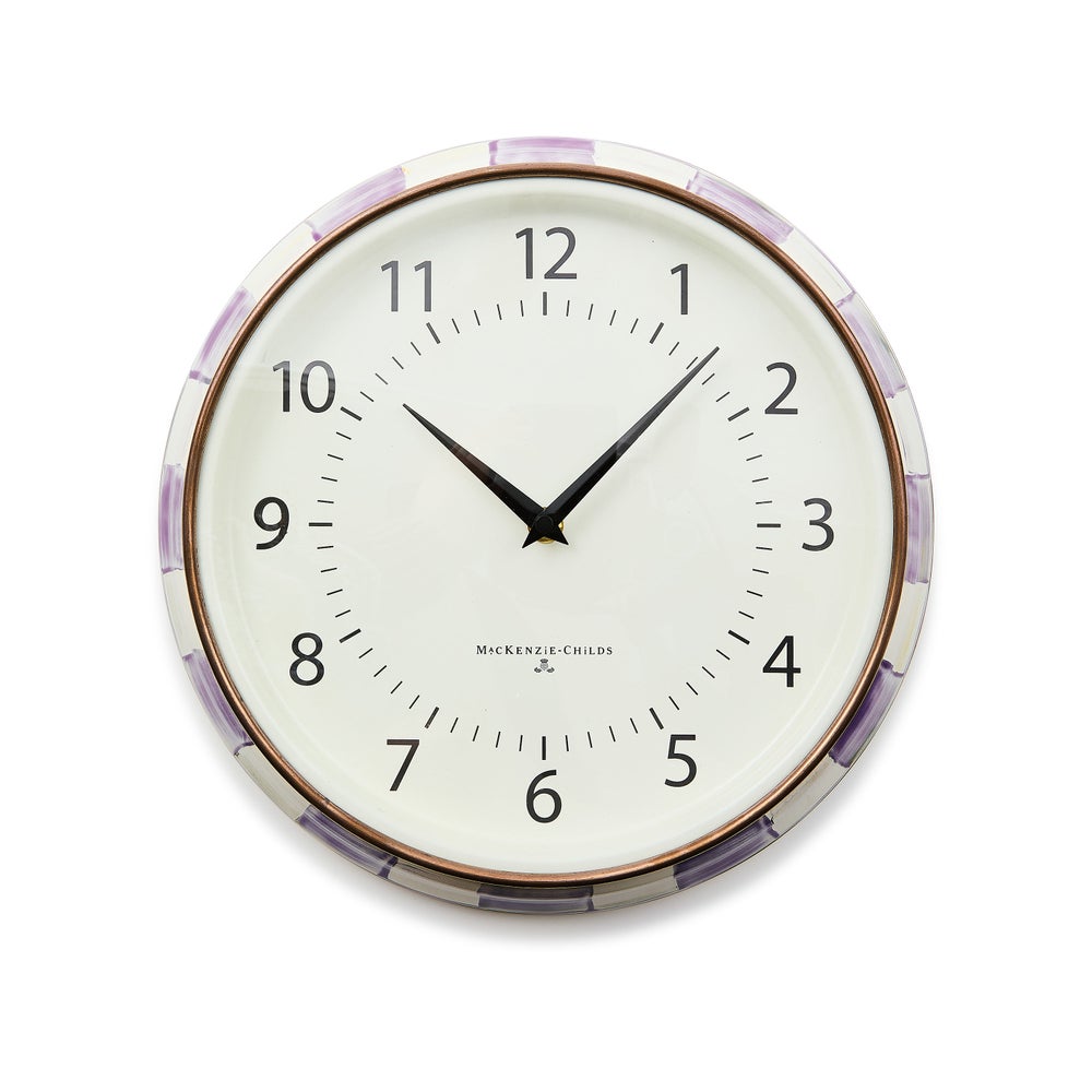 Enamel School Clock