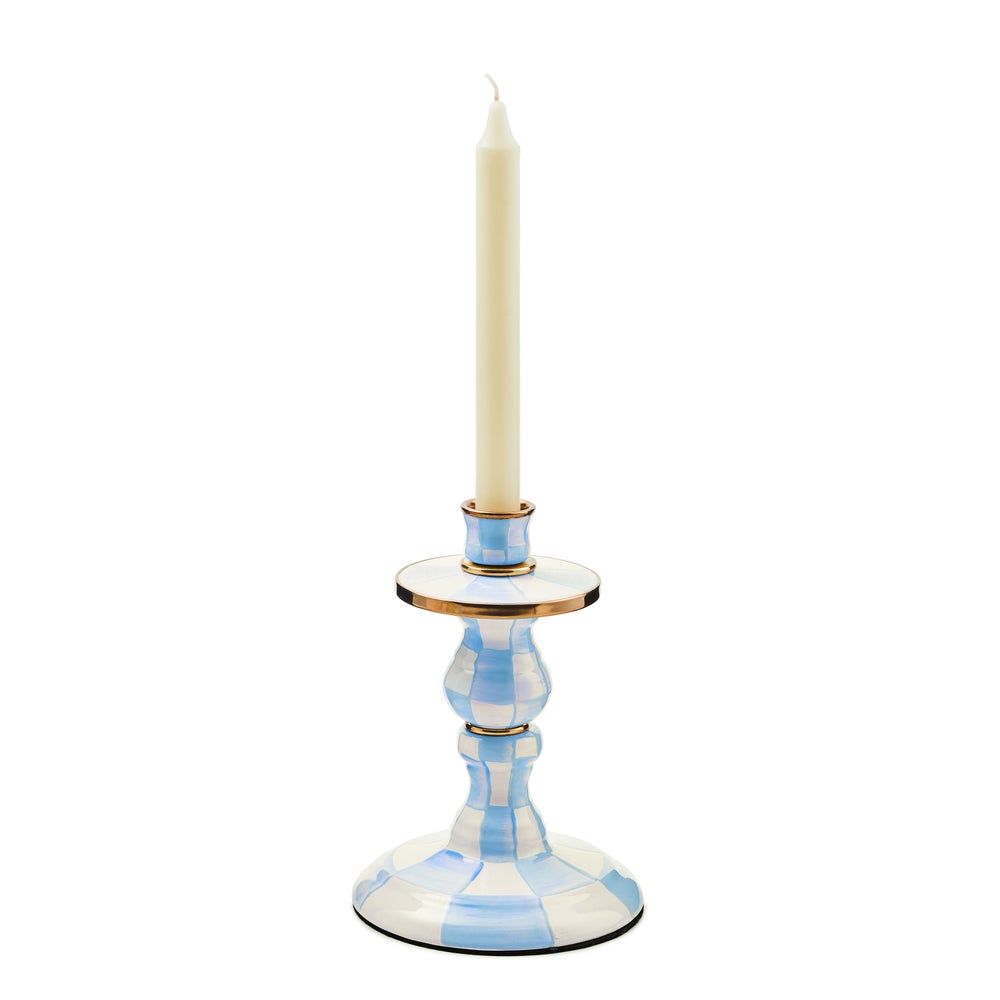 Enamel Dinner Candlestick Holder
