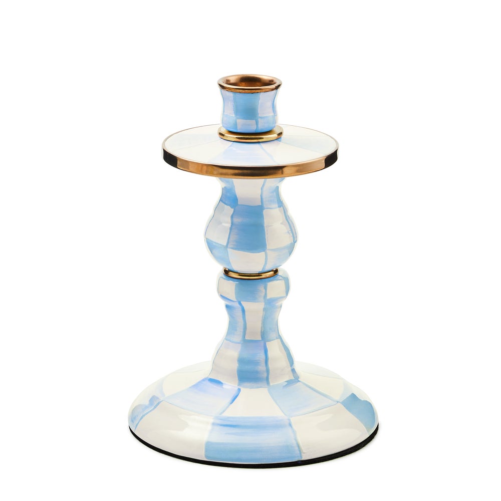 Enamel Dinner Candlestick Holder