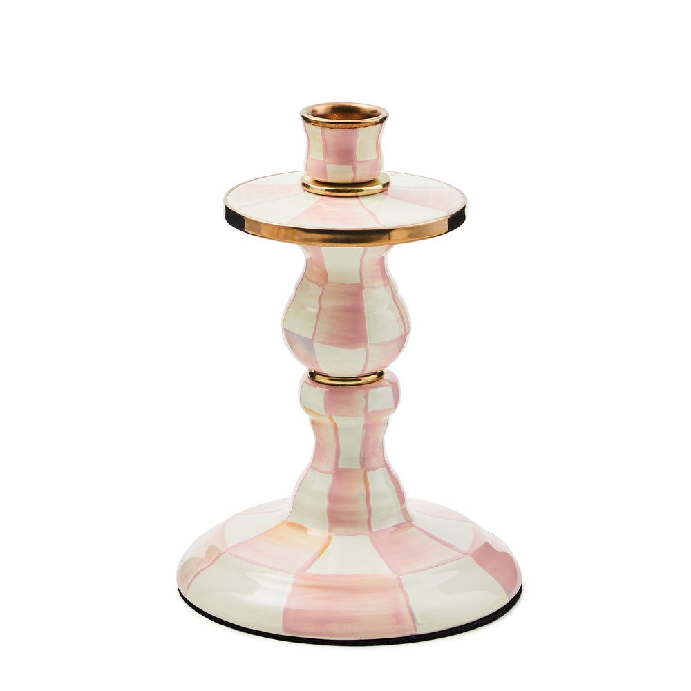 Enamel Dinner Candlestick Holder