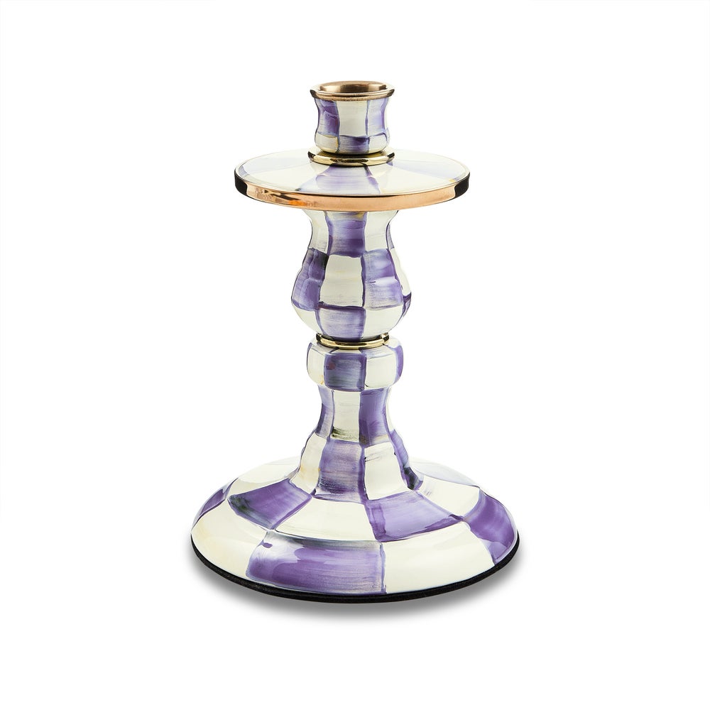 Enamel Dinner Candlestick Holder