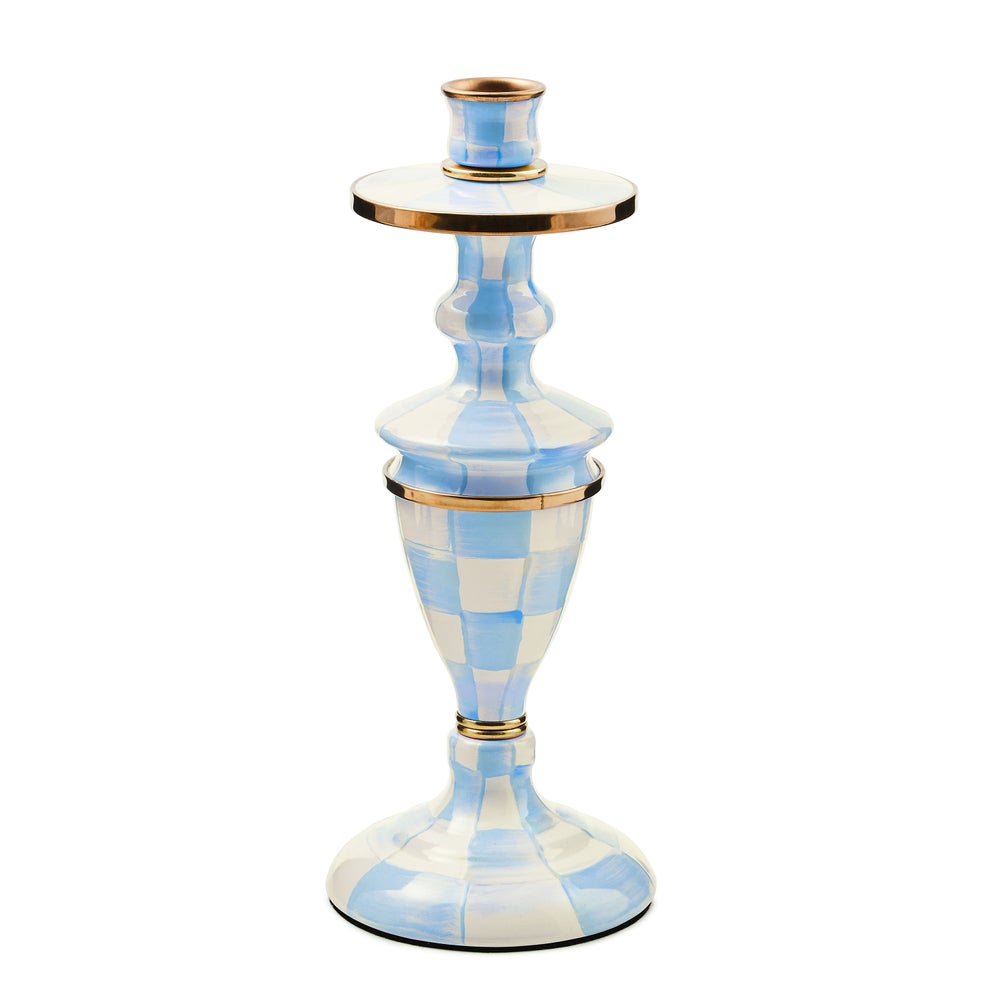 Enamel Dinner Candlestick Holder