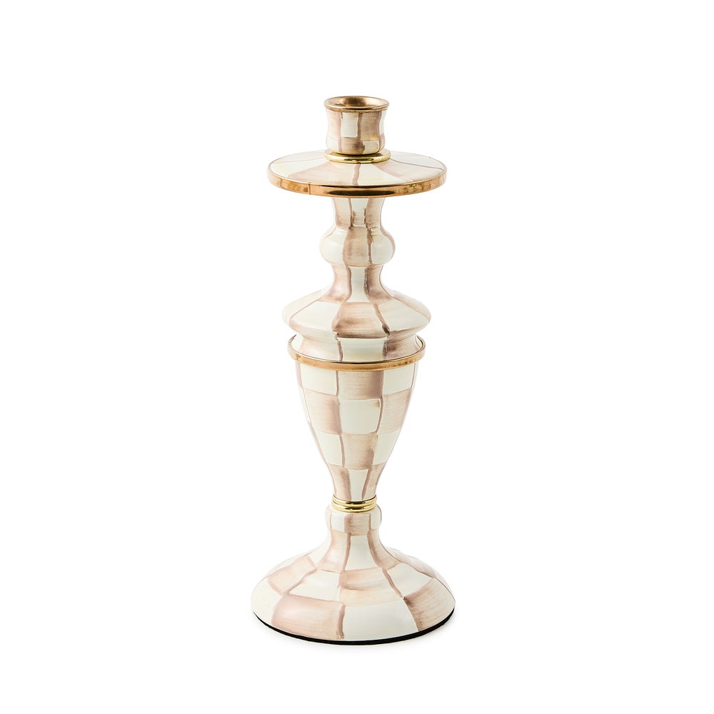 Enamel Dinner Candlestick Holder