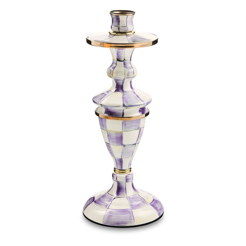 Enamel Dinner Candlestick Holder