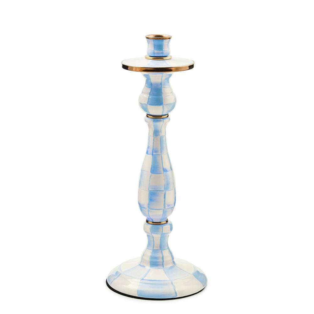 Enamel Dinner Candlestick Holder
