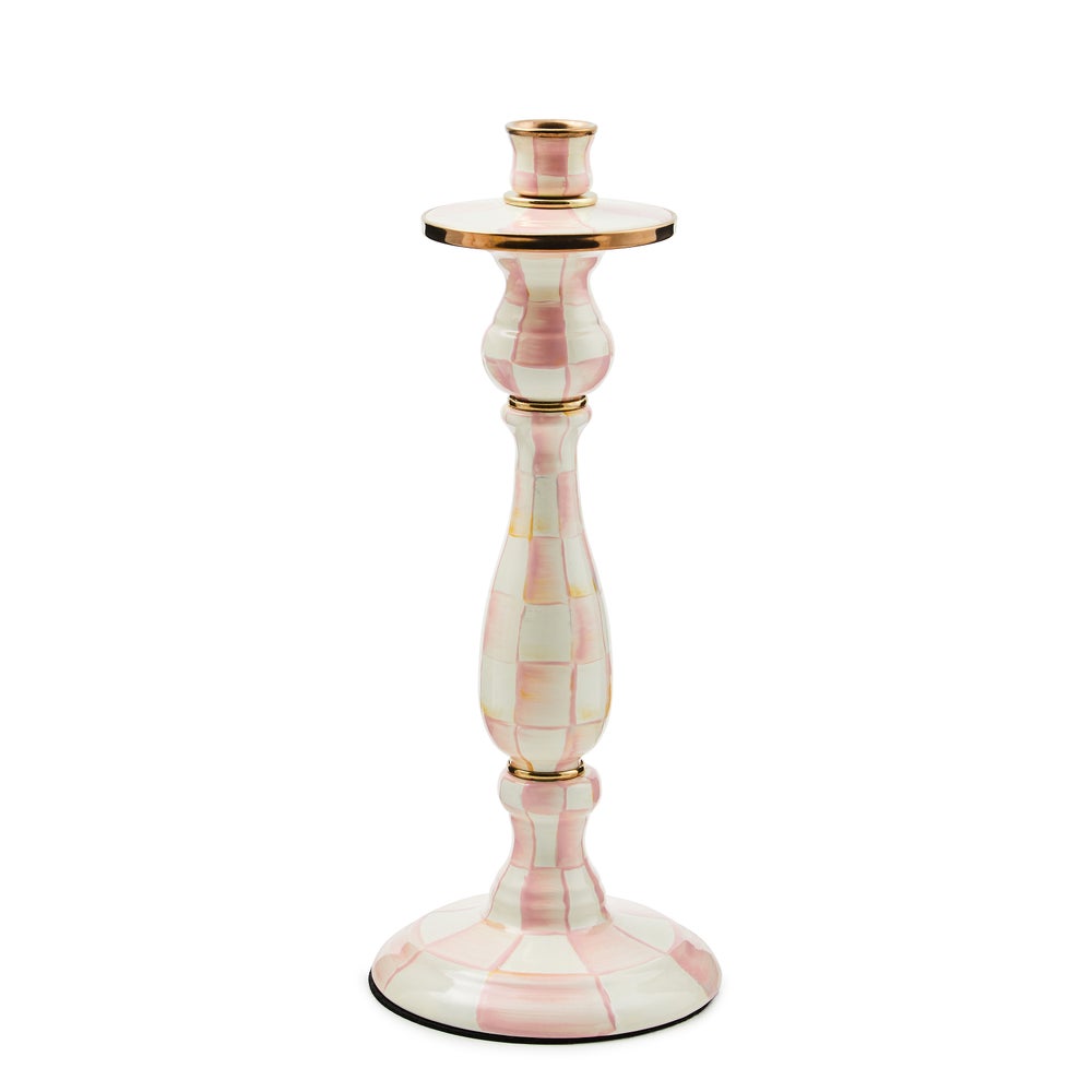 Enamel Dinner Candlestick Holder