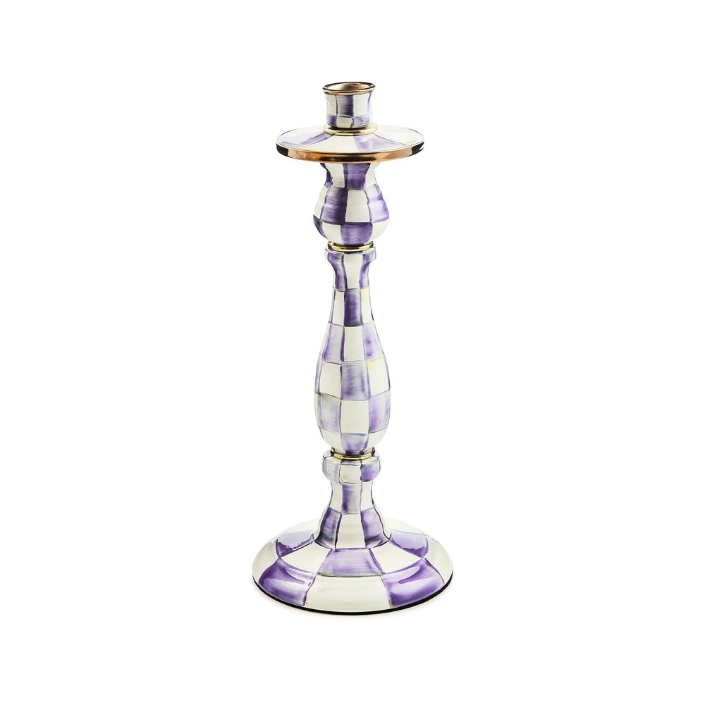 Enamel Dinner Candlestick Holder