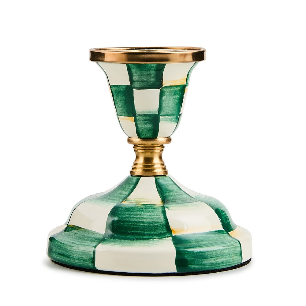 Enamel Dinner Candlestick Holder