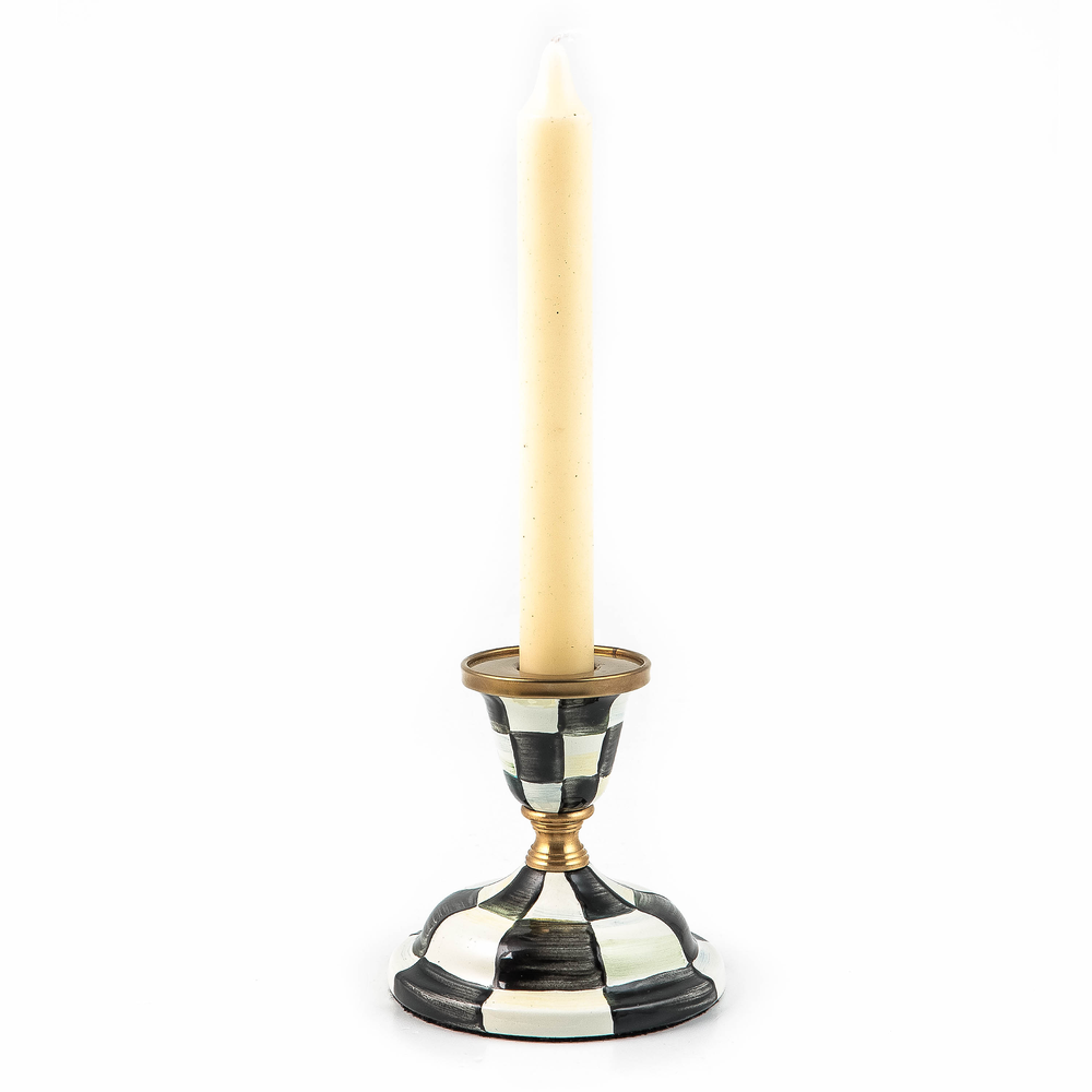 Enamel Dinner Candlestick Holder