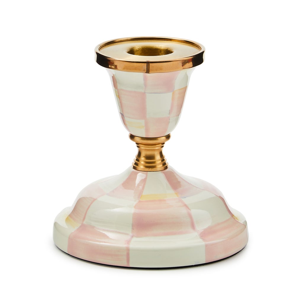 Enamel Dinner Candlestick Holder