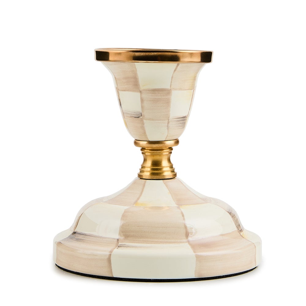 Enamel Dinner Candlestick Holder