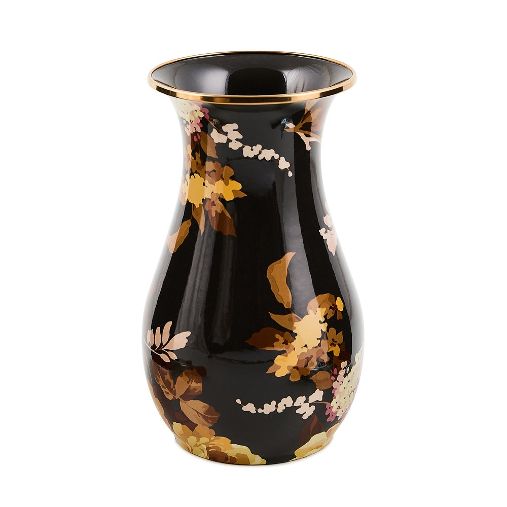Enamel Tall Vase