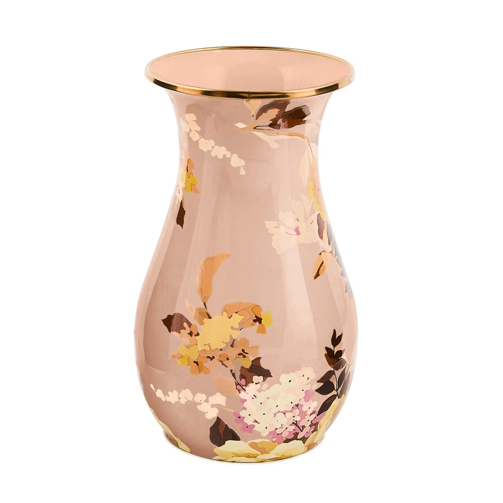 Enamel Tall Vase
