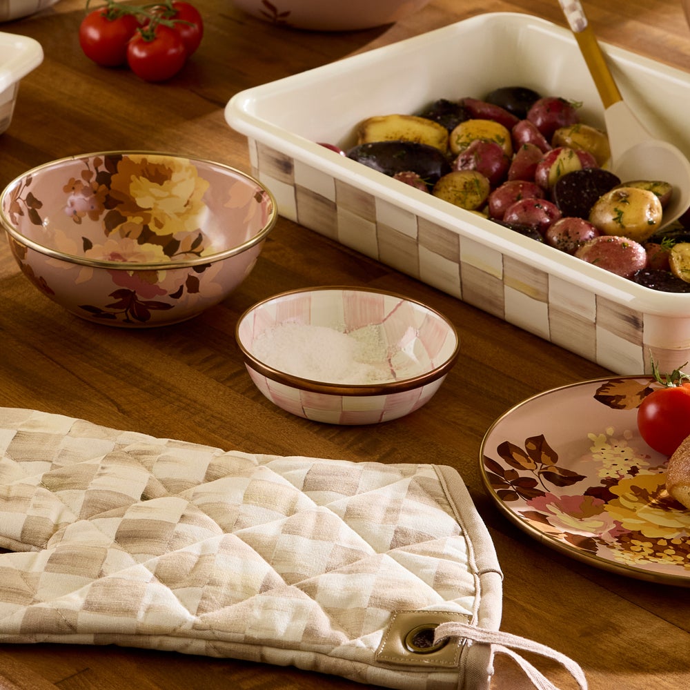 Enamel Relish Dish