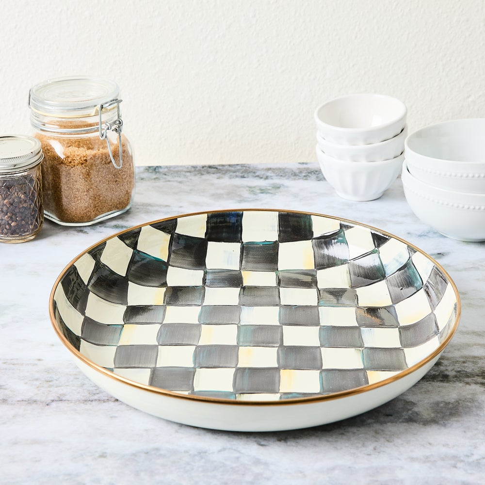 Enamel Abundant Bowl