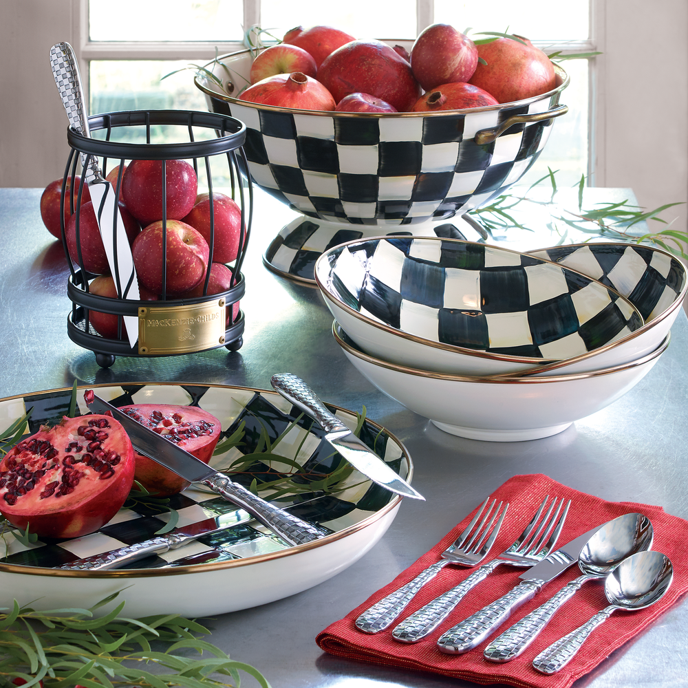 Enamel Abundant Bowl